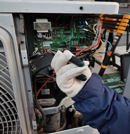  灵石维修空调不制热