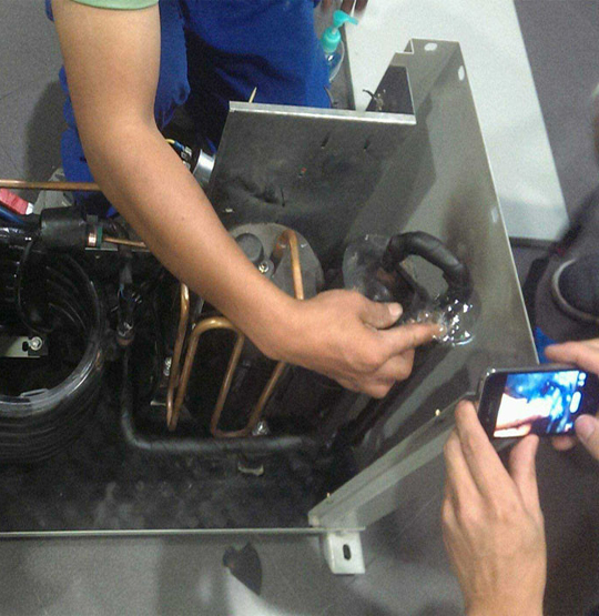 灵石维修空调制冷效果差